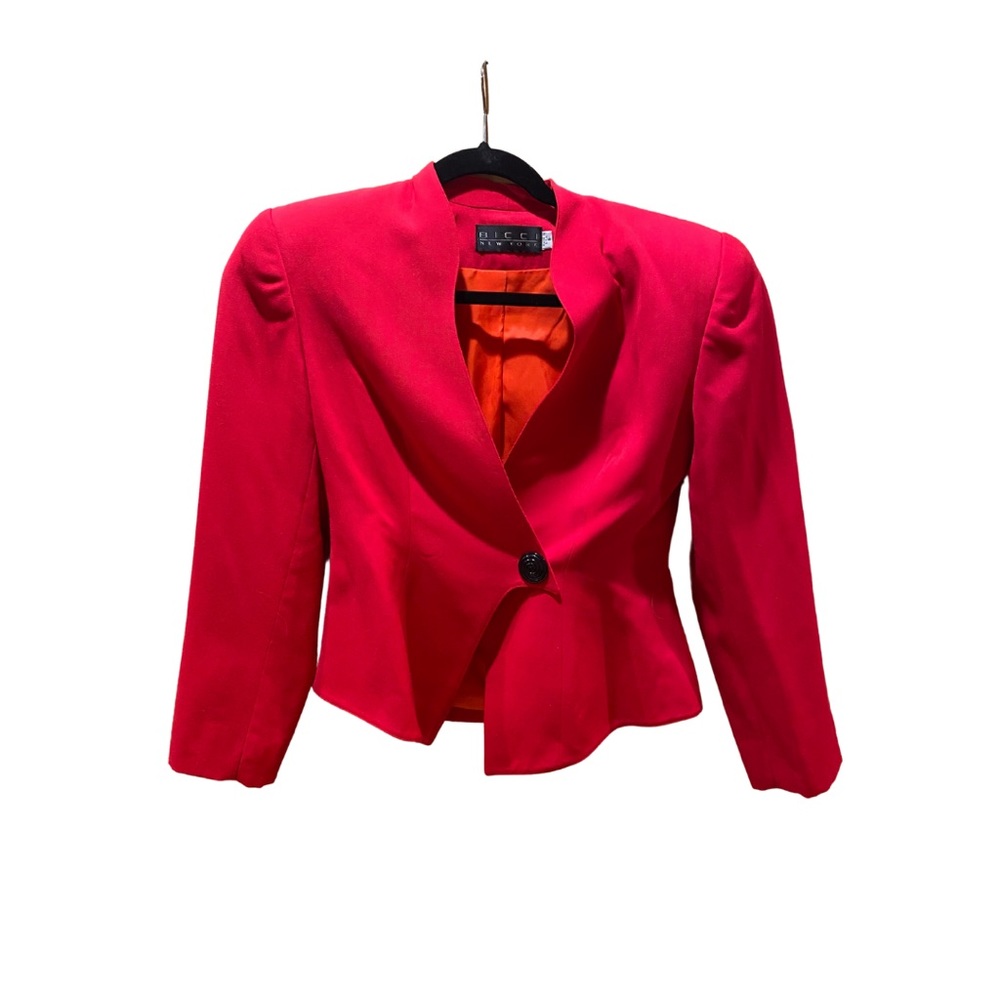 Vintage Red Blazer